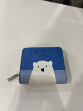Load image into Gallery viewer, Kate Spade polar bear small wallet NWT