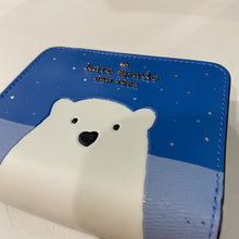 Load image into Gallery viewer, Kate Spade polar bear small wallet NWT