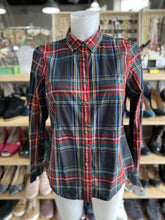 Load image into Gallery viewer, J Crew plaid shirt 8