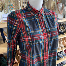Load image into Gallery viewer, J Crew plaid shirt 8
