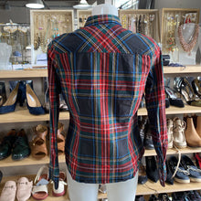 Load image into Gallery viewer, J Crew plaid shirt 8