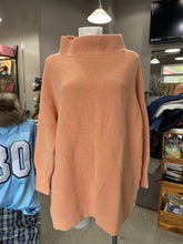 Load image into Gallery viewer, Free People funnel neck ribbed sweater M