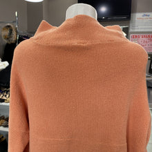 Load image into Gallery viewer, Free People funnel neck ribbed sweater M