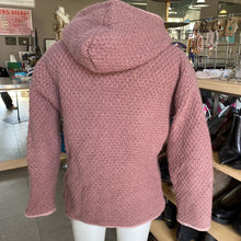 Load image into Gallery viewer, Laundromat fleece lined wool cardi/jacket L