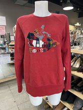 Load image into Gallery viewer, Roots "Map" crewneck M