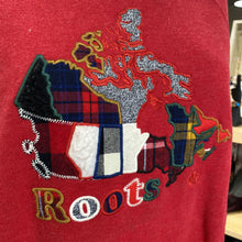 Load image into Gallery viewer, Roots "Map" crewneck M