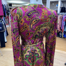 Load image into Gallery viewer, Sandra Angelozzi satiny wrap dress 40