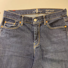 Load image into Gallery viewer, Seven for All mankind High Waist straight Leg Jeans 28