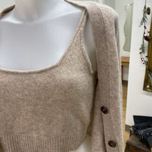 Load image into Gallery viewer, Reformation cashmere cropped sweater set S