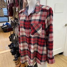 Load image into Gallery viewer, Eddie Bauer plaid button up L