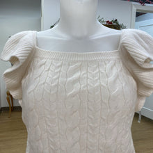 Load image into Gallery viewer, a new day cableknit sweater NWT S