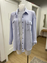 Load image into Gallery viewer, Aerie waffle knit button up top S