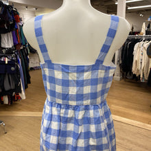 Load image into Gallery viewer, J Crew (outlet) gingham linen/cotton dress 6