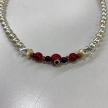 Load image into Gallery viewer, Pearly Beaded Choker (Handmade by Sara)
