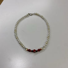 Load image into Gallery viewer, Pearly Beaded Choker (Handmade by Sara)