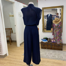Load image into Gallery viewer, Theory lined silk jumpsuit M