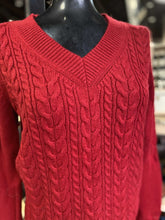 Load image into Gallery viewer, Talbots Cable Knit Sweater MP