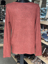Load image into Gallery viewer, Paper crane Ruffle Top Long Sleeve M

