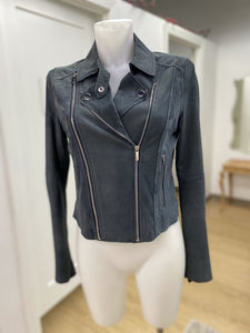 Paige suede leather jacket S