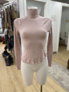 Free People waffle top XS