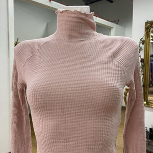 Free People waffle top XS