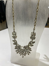 Load image into Gallery viewer, Banana Republic crystal statement necklace NWT

