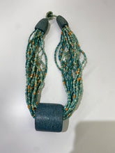 Load image into Gallery viewer, Chunky beaded statement necklace
