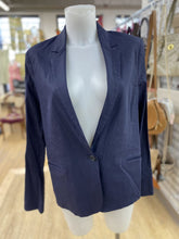 Load image into Gallery viewer, Theory linen blend blazer 12
