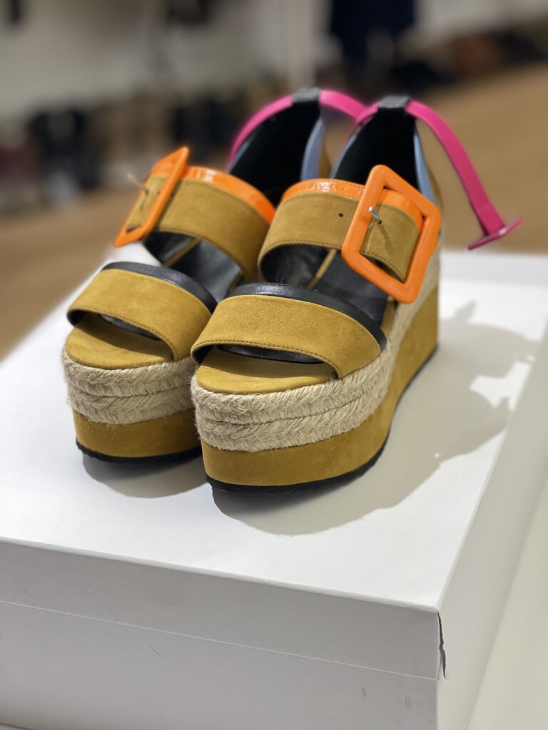 Pierre Hardy platform espadrille sandals 35