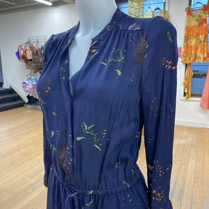 Babaton silk floral dress S