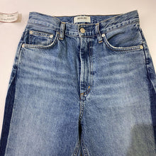 Load image into Gallery viewer, AGolde two tone jeans 25
