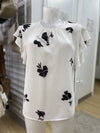 Vince Camuto floral top NWT XS