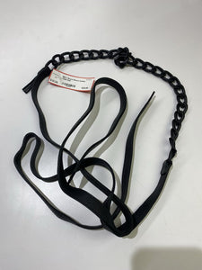 Brave leather chain belt