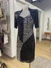 Load image into Gallery viewer, Zimble vintage sequin dress M

