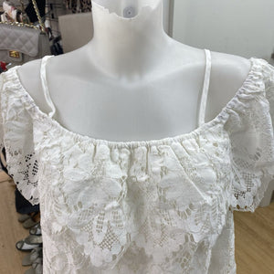 Suzanne Betro lace top NWT XL