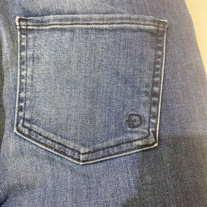 Fidelity Malibu High Waist Wide Crop jeans 26