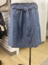 Load image into Gallery viewer, J Crew (outlet) lined chambray skirt L
