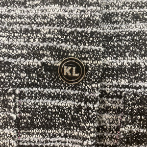 Karl Lagerfeld soft tweed blazer M