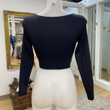 Load image into Gallery viewer, Garage ruched cropped top XS
