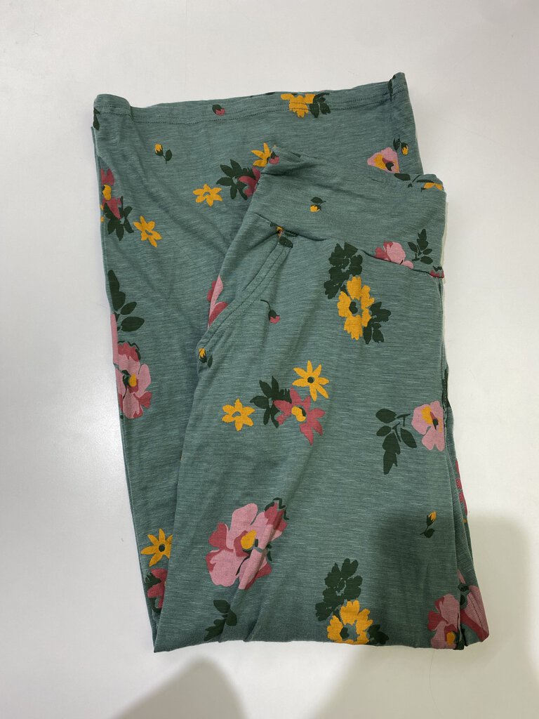 Toad & Co floral flowy pants S