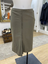 Load image into Gallery viewer, Club Monaco vintage kick pleat wool blend lined skirt 0
