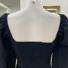 Load image into Gallery viewer, Abercrombie puff sleeves smocked top XS
