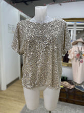 Load image into Gallery viewer, H&amp;M sequin top NWT M
