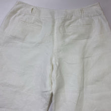 Load image into Gallery viewer, Talbots lined linen capris 12p
