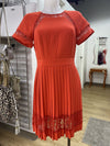 French Connection pleated dress NWT 6