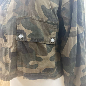 BLANKNYC Camo cropped jacket S
