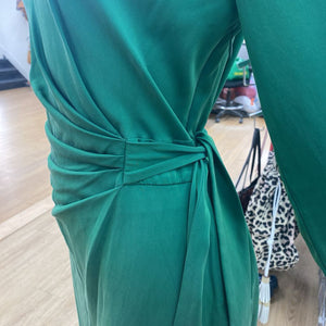 Diane Von Furstenburg side silk dress 6