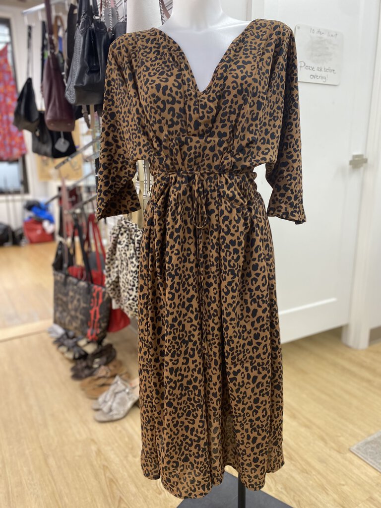 Sienna Sky leopard print dress M