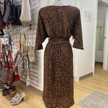 Load image into Gallery viewer, Sienna Sky leopard print dress M
