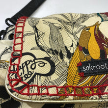 Load image into Gallery viewer, Sakroots pleather/canvas small backpack

